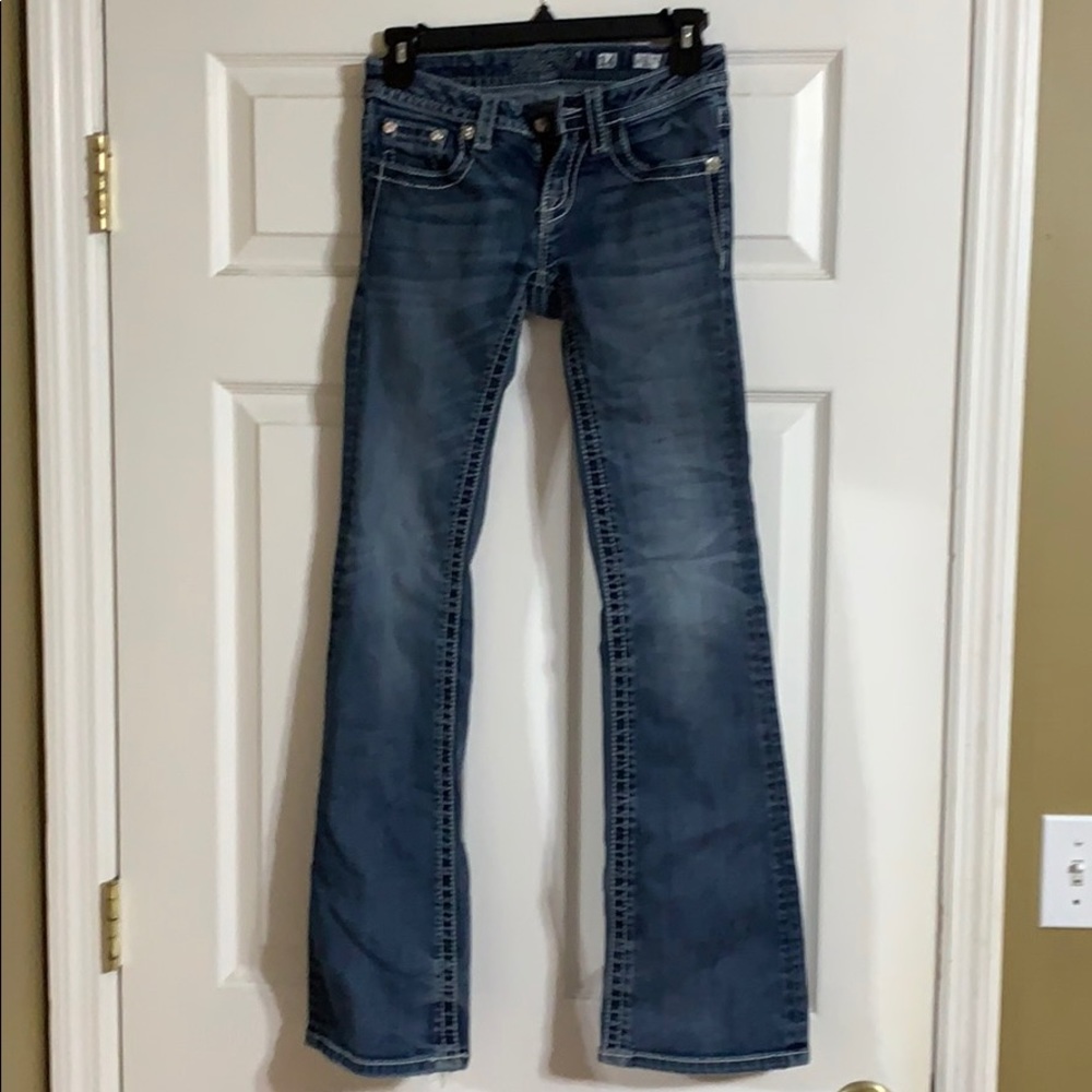 Buy 2 get 1 Girls Miss Me bootcut jeans